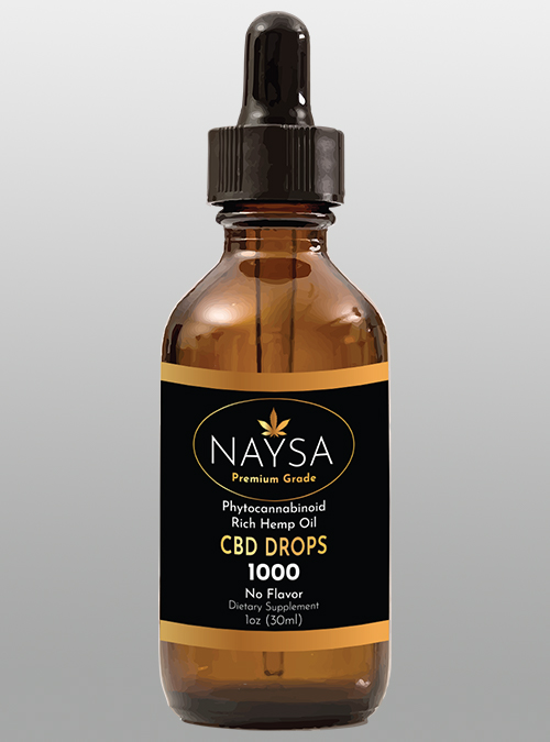 NAYSA CBD oil drops tinctures