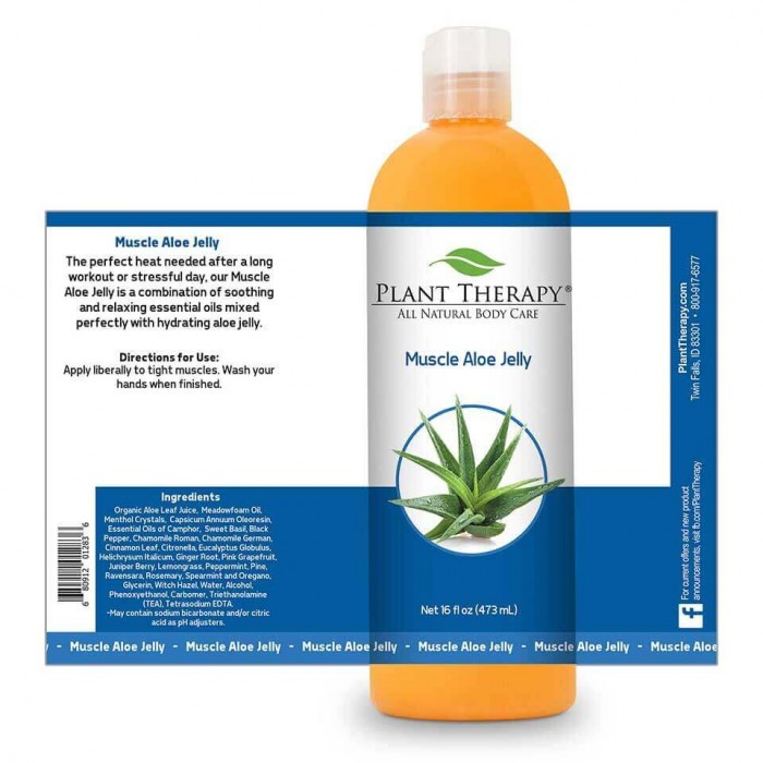 Muscle Relaxing Aloe Jelly - ingredients - Herbane Health