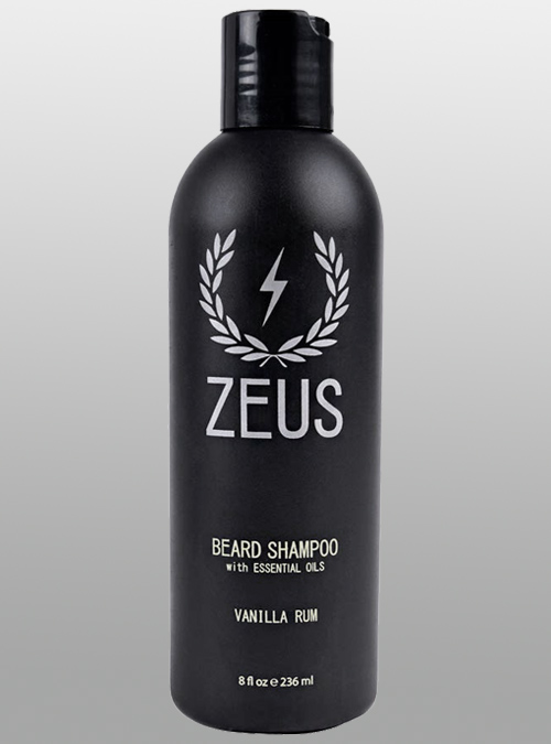 zeus beard shampoo